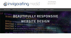 Desktop Screenshot of invigoratingmedia.com